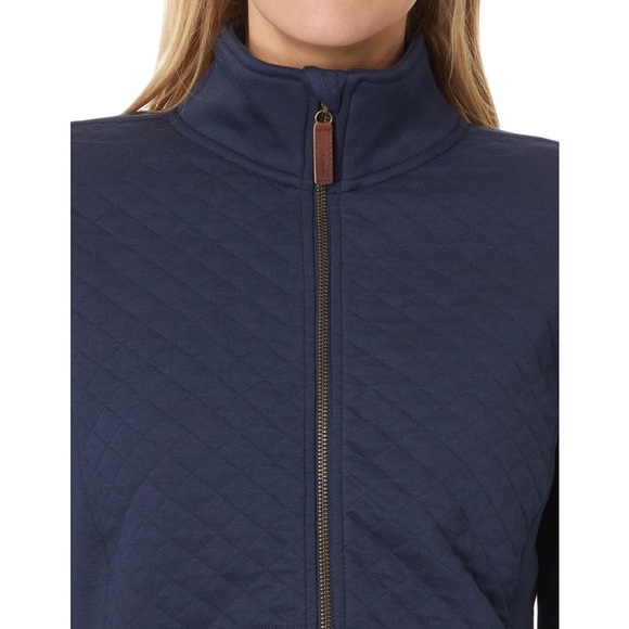 L.L.Bean Quilted Full Zip jacket  size S - Picture 3 of 6